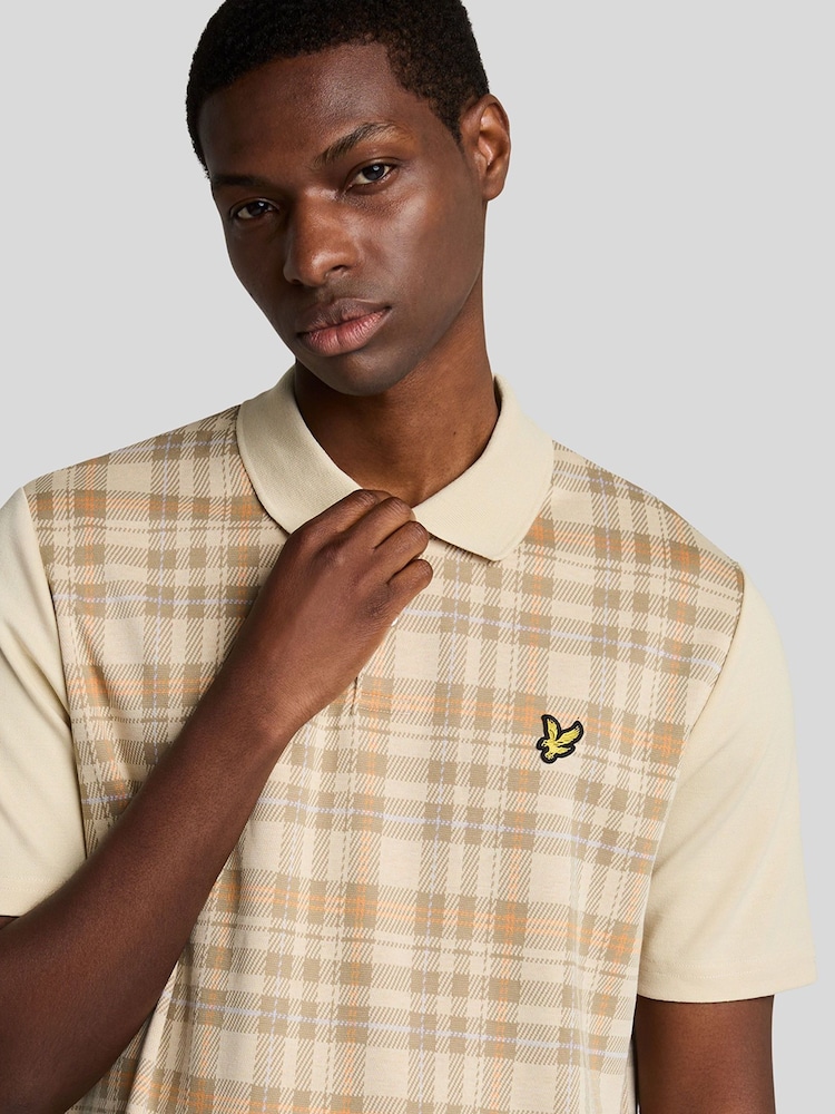Lyle & Scott Spring Tartan Polo Shirt - صورة 2 من 5