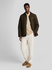 Lyle & Scott Spring Tartan Polo Shirt - صورة 4 من 5