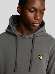 Lyle & Scott Grey Tape Hoodie - Image 3 of 5