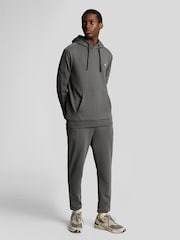 Lyle & Scott Grey Tape Hoodie - Image 4 of 5