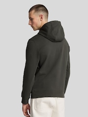 Lyle & Scott Grey Softshell Hybrid Pullover Hoodie - Image 3 of 5
