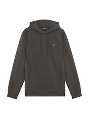 Lyle & Scott Grey Softshell Hybrid Pullover Hoodie - Image 5 of 5