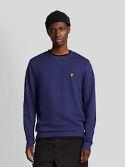 Lyle & Scott Purple Crew Neck Sweatshirt - Image 1 of 5