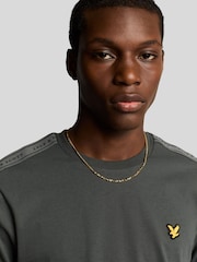 Lyle & Scott Grey Tape T-Shirt - Image 3 of 5