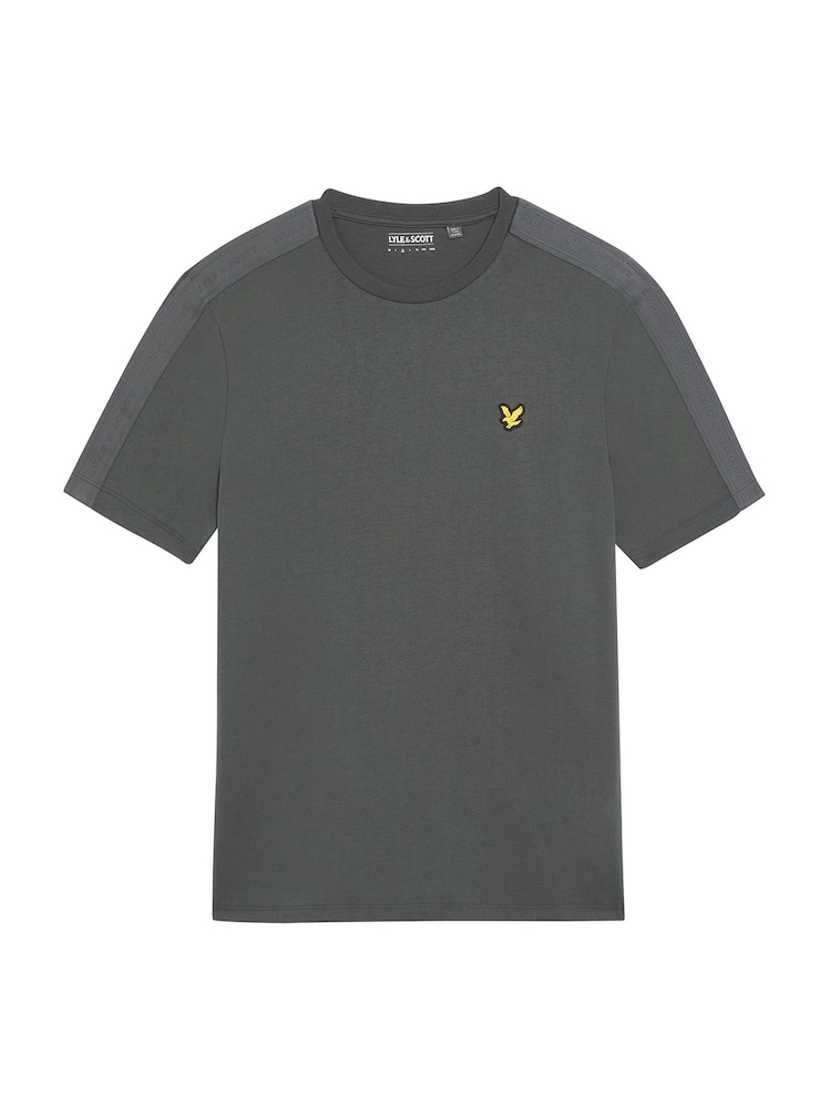 Lyle & Scott Grey Tape T-Shirt - Image 5 of 5