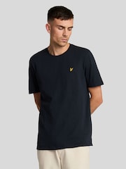 Lyle & Scott Blue 100% Cotton Slub T-Shirt - Image 1 of 5