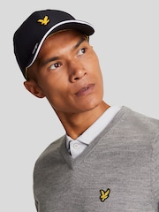 Lyle & Scott Grey Golf V-Neck Pull-Over Jumper - Image 3 of 5