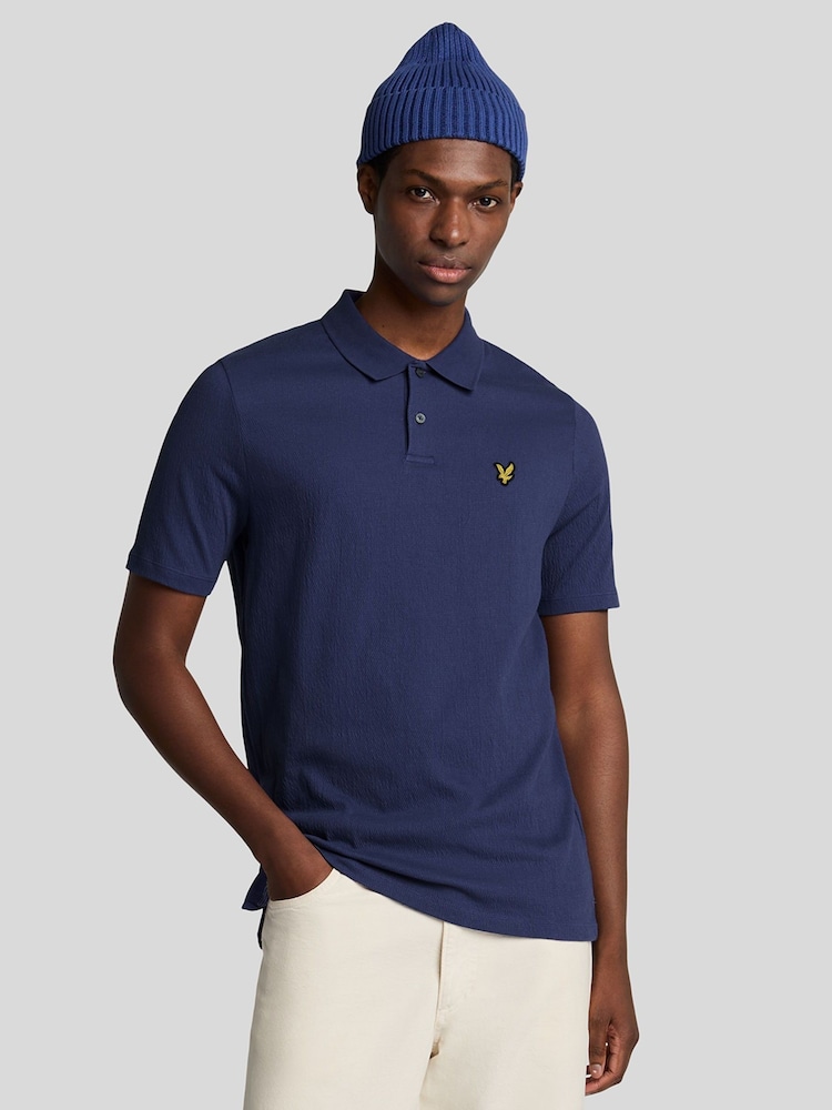 Lyle & Scott Crepe Polo Shirt - صورة 1 من 5