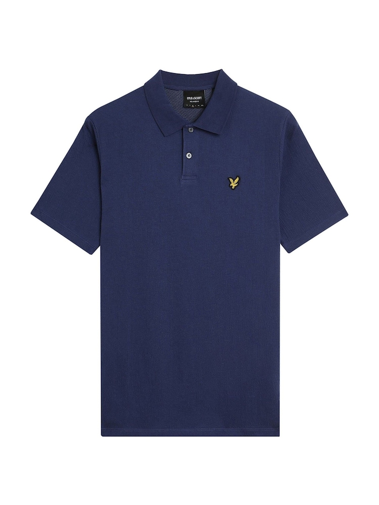 Lyle & Scott Crepe Polo Shirt - صورة 5 من 5