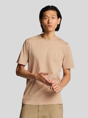 Lyle & Scott Brown 100% Cotton Superfine T-Shirt - Image 1 of 5