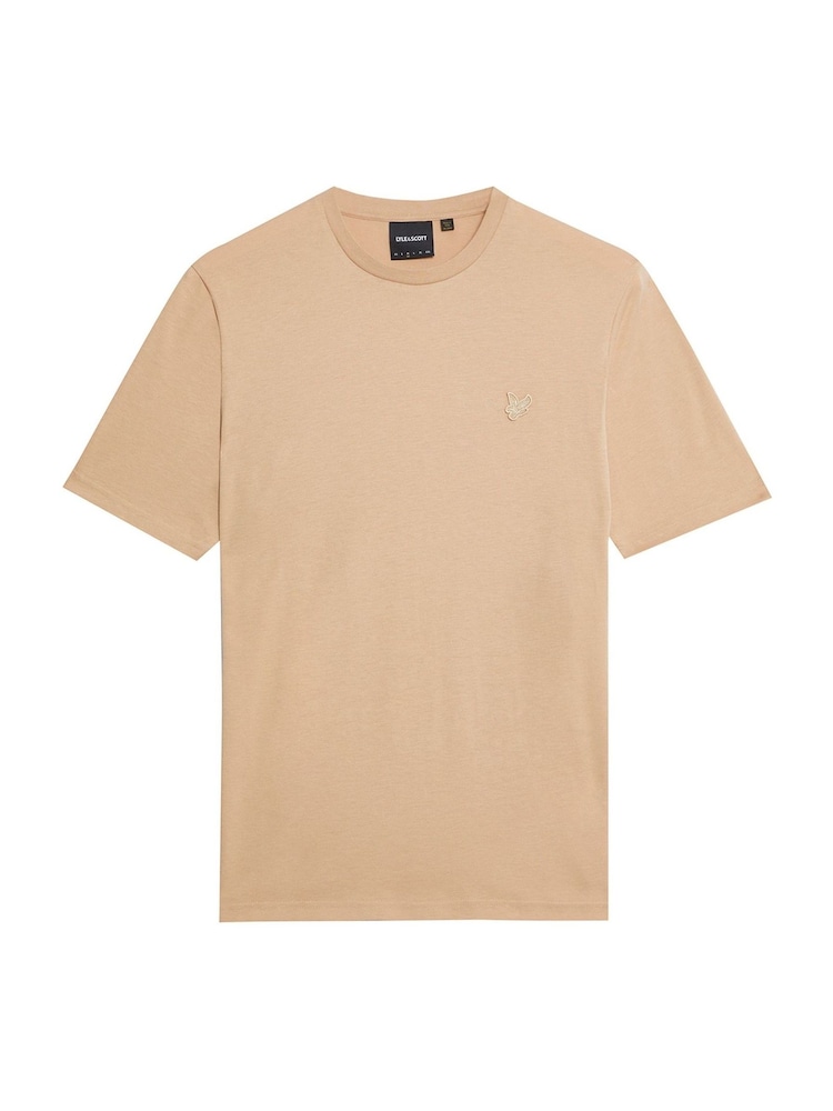 Lyle & Scott Brown 100% Cotton Superfine T-Shirt - Image 5 of 5