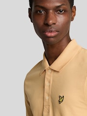 Оранжевый - Lyle & Scott Plain Polo Shirt - Image 2 of 5