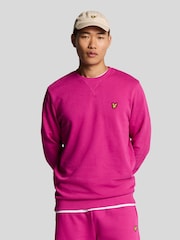 Lyle & Scott Pink Bolt Crew Neck Sweatshirt - Image 1 of 5