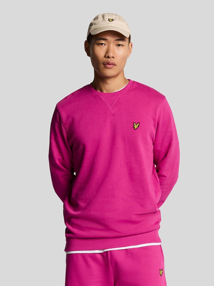 Lyle & Scott Pink Bolt Crew Neck Sweatshirt - Image 1 of 5