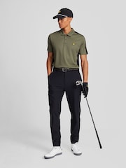 Lyle & Scott Black Lightweight Golf Tech Trackies Trousers - Image 1 of 5