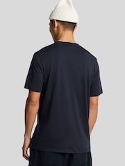Lyle & Scott 100% Cotton Superfine V Neck T-Shirt - Imagen 3 de 5