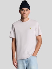 Lyle & Scott Pink Plain 100% Cotton T-Shirt - Image 1 of 4