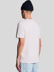 Lyle & Scott Pink Plain 100% Cotton T-Shirt - Image 3 of 4