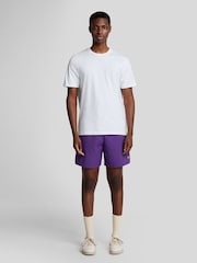 Morado - Lyle & Scott Plain Swim Shorts - Imagen 1 de 5