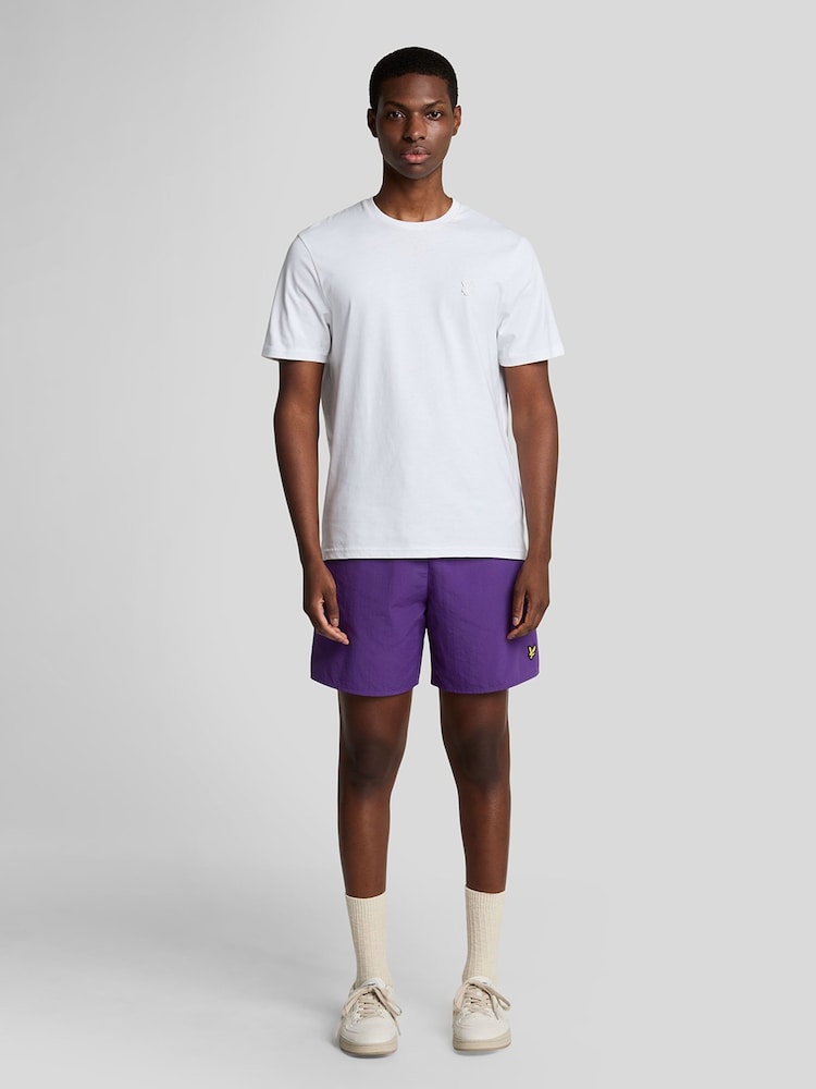 Morado - Lyle & Scott Plain Swim Shorts - Imagen 1 de 5