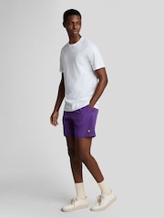Morado - Lyle & Scott Plain Swim Shorts - Imagen 2 de 5