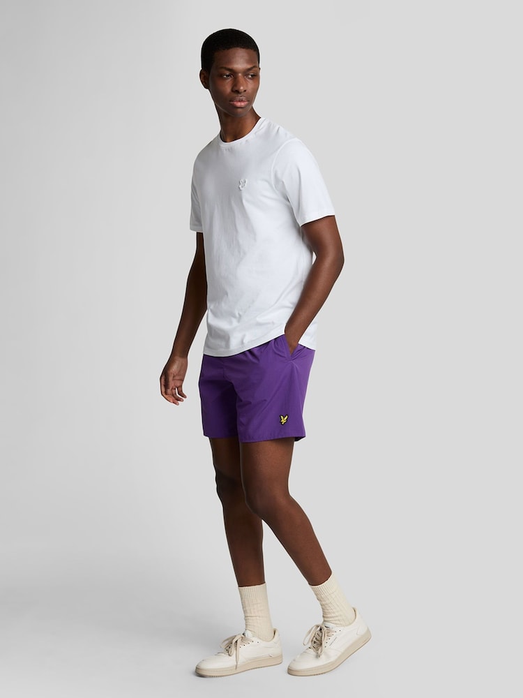 Morado - Lyle & Scott Plain Swim Shorts - Imagen 2 de 5
