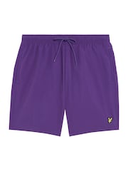 Morado - Lyle & Scott Plain Swim Shorts - Imagen 5 de 5