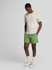 Verde tierra - Lyle & Scott Plain Swim Shorts - Imagen 1 de 5