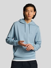 Lyle & Scott Blue 100% Cotton Superfine Pullover Hoodie - Image 1 of 5