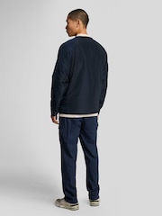 Lyle & Scott Blue Stretch Ripstop Pants - Image 2 of 5