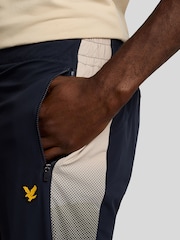Lyle & Scott Blue Gradient Colourblock Trackies Trousers - Image 2 of 5