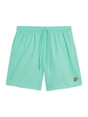 Verde - Lyle & Scott Plain Swim Shorts - Imagen 5 de 5
