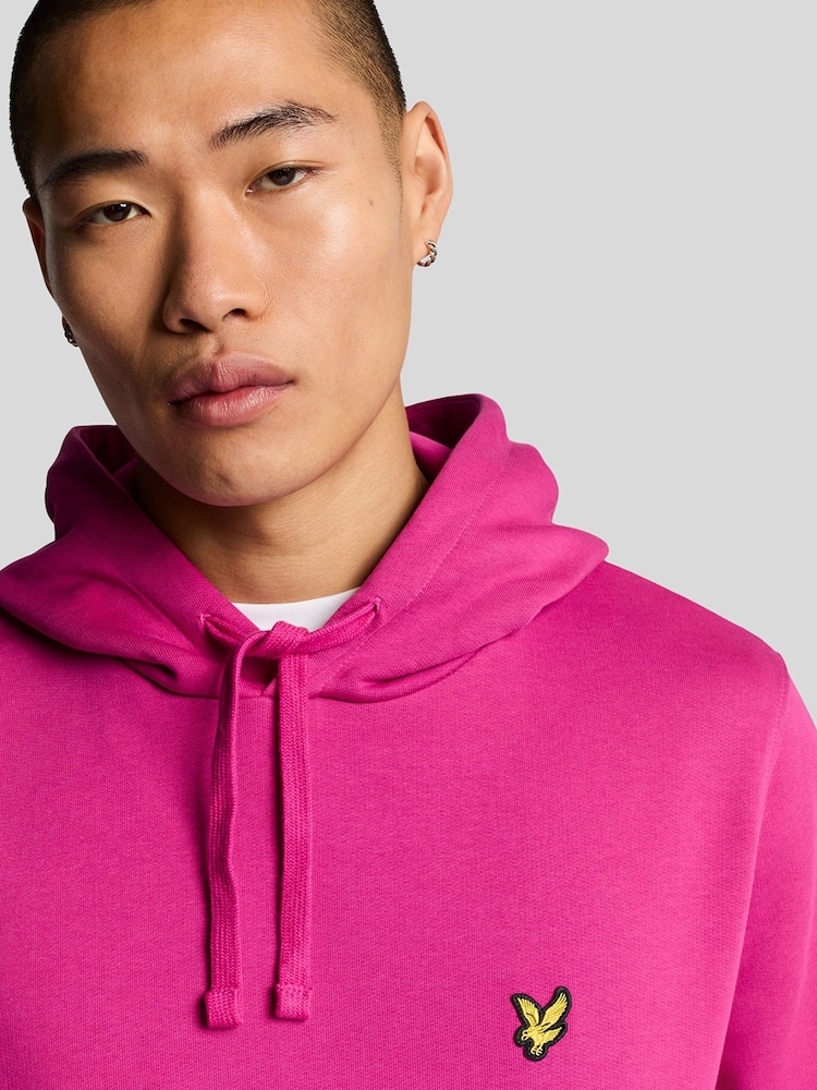 Lyle & Scott Pink Pullover Hoodie - Image 4 of 5