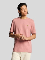 Lyle & Scott Red 100% Cotton Slub T-Shirt - Image 1 of 5