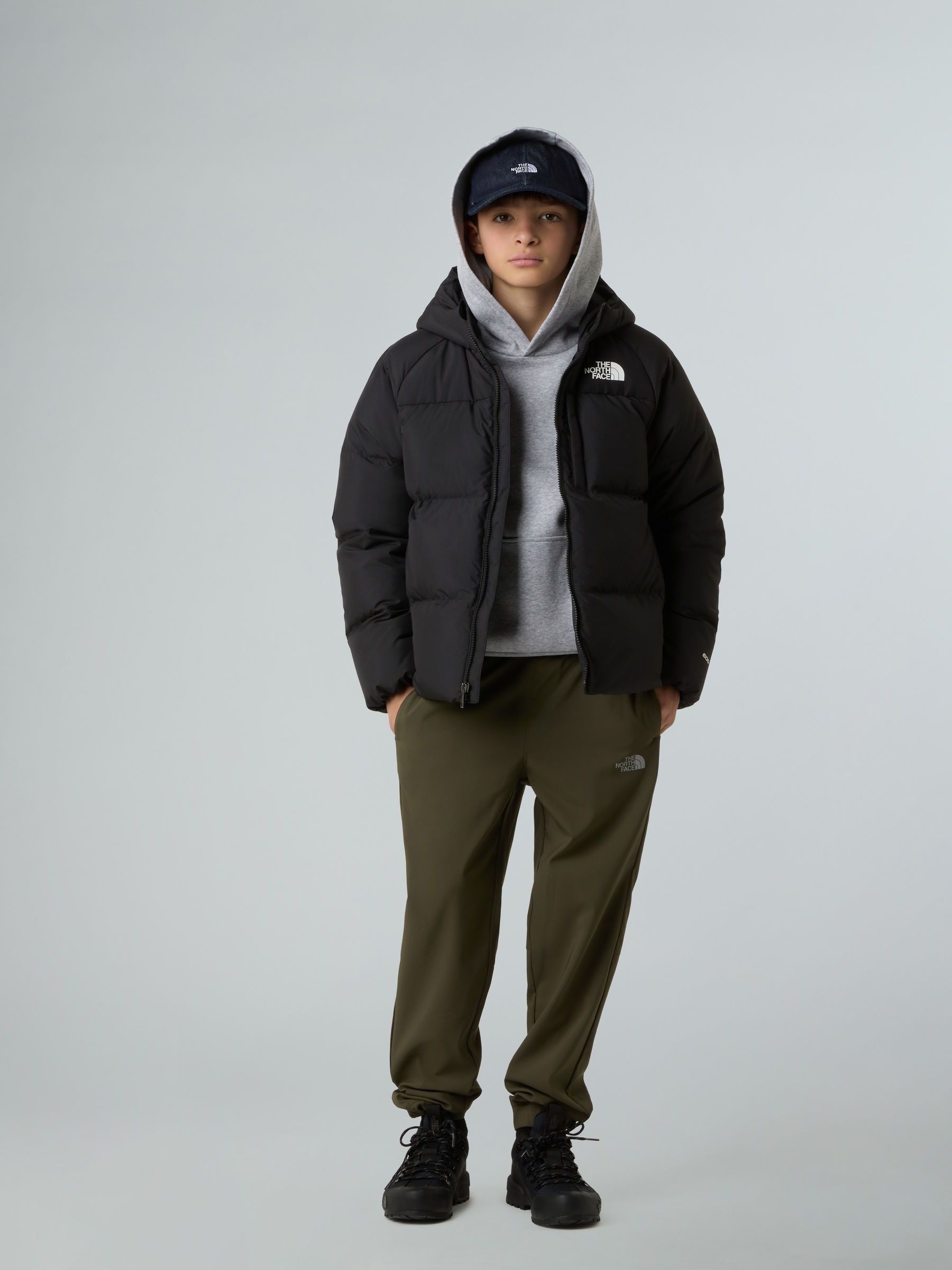 Next：日本 ブラック - The North Face North ダウン フード付き