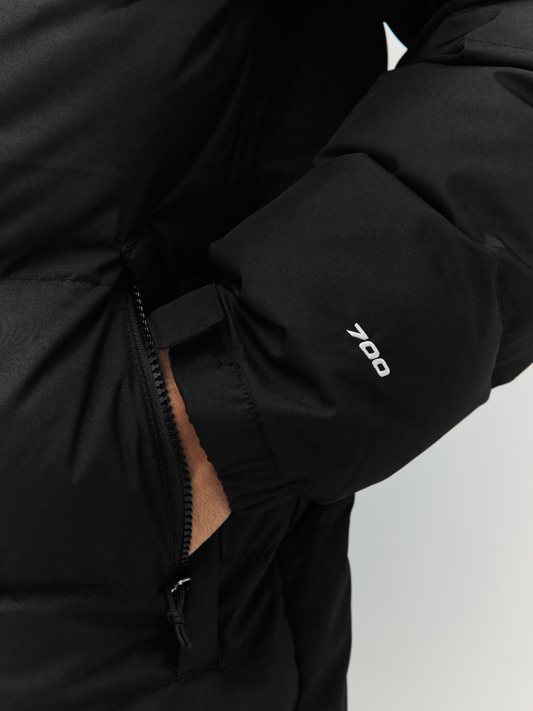 Buy The North Face Black 1996 Nuptse Puffer Parka Jacket from the