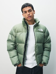 The North Face Green 1996 Retro Nuptse Puffer Jacket - Image 1 of 7
