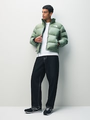 The North Face Green 1996 Retro Nuptse Puffer Jacket - Image 2 of 7