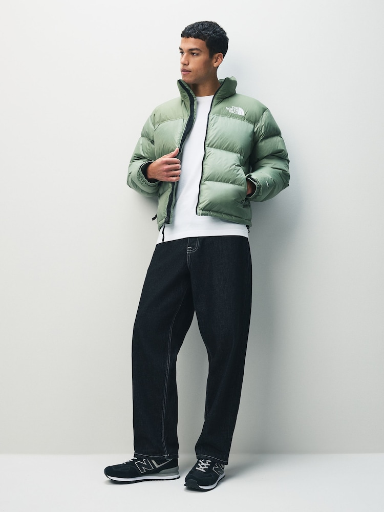 The North Face Green 1996 Retro Nuptse Puffer Jacket - Image 2 of 7