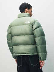 The North Face Green 1996 Retro Nuptse Puffer Jacket - Image 3 of 7