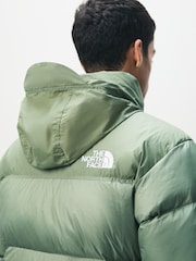 The North Face Green 1996 Retro Nuptse Puffer Jacket - Image 5 of 7