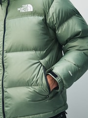 The North Face Green 1996 Retro Nuptse Puffer Jacket - Image 7 of 7