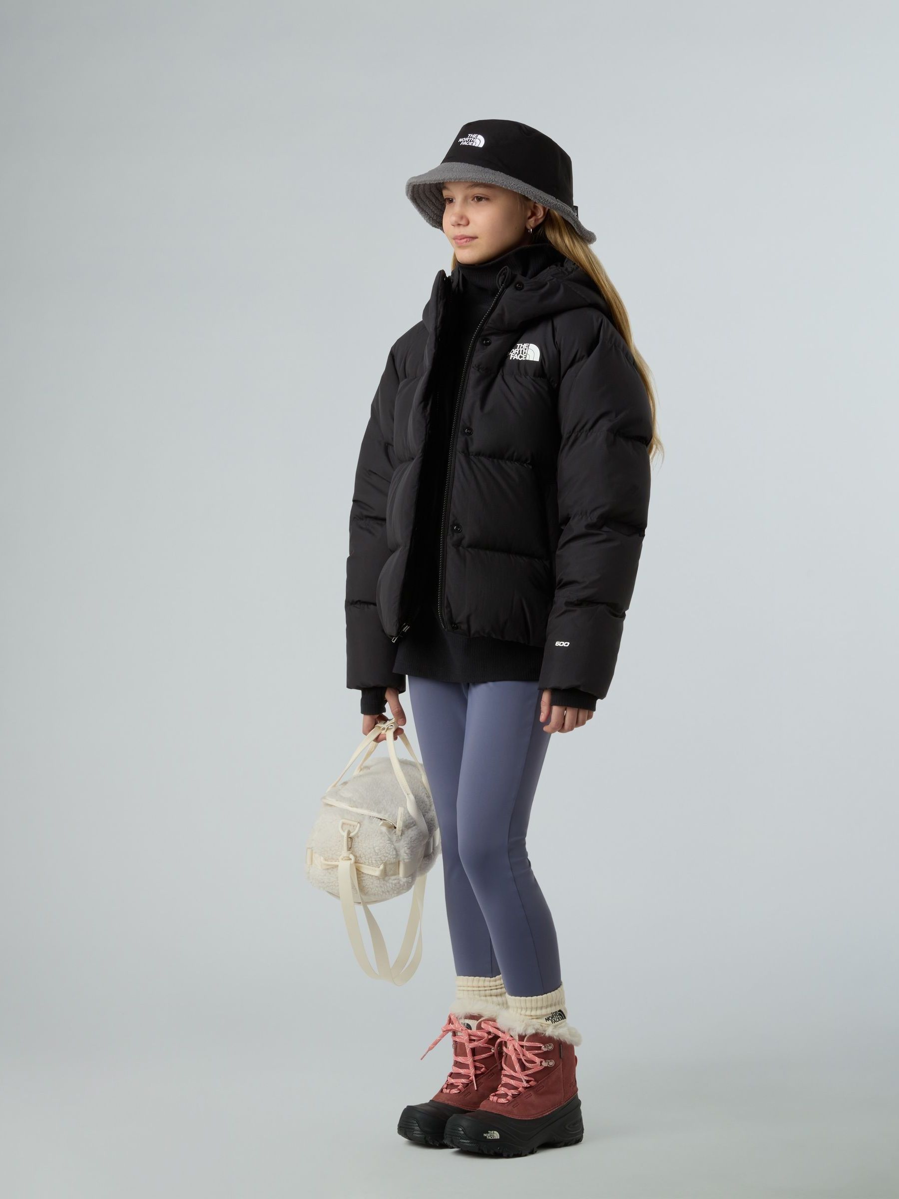 Buy The North Face Black Down Hooded Puffer Jacket from Next USA