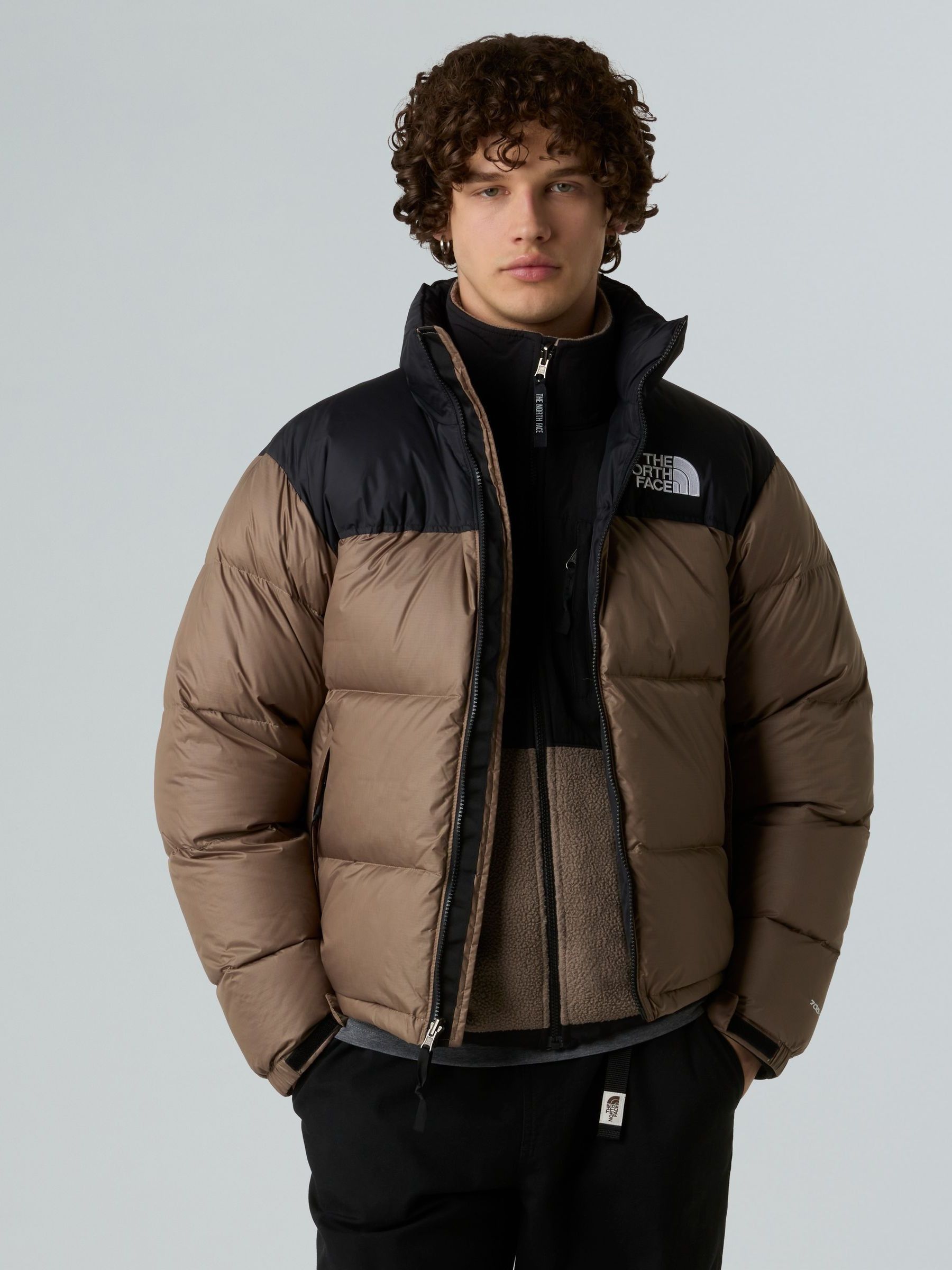 Buy The North Face Brown 1996 Retro Nuptse Coat from Next India