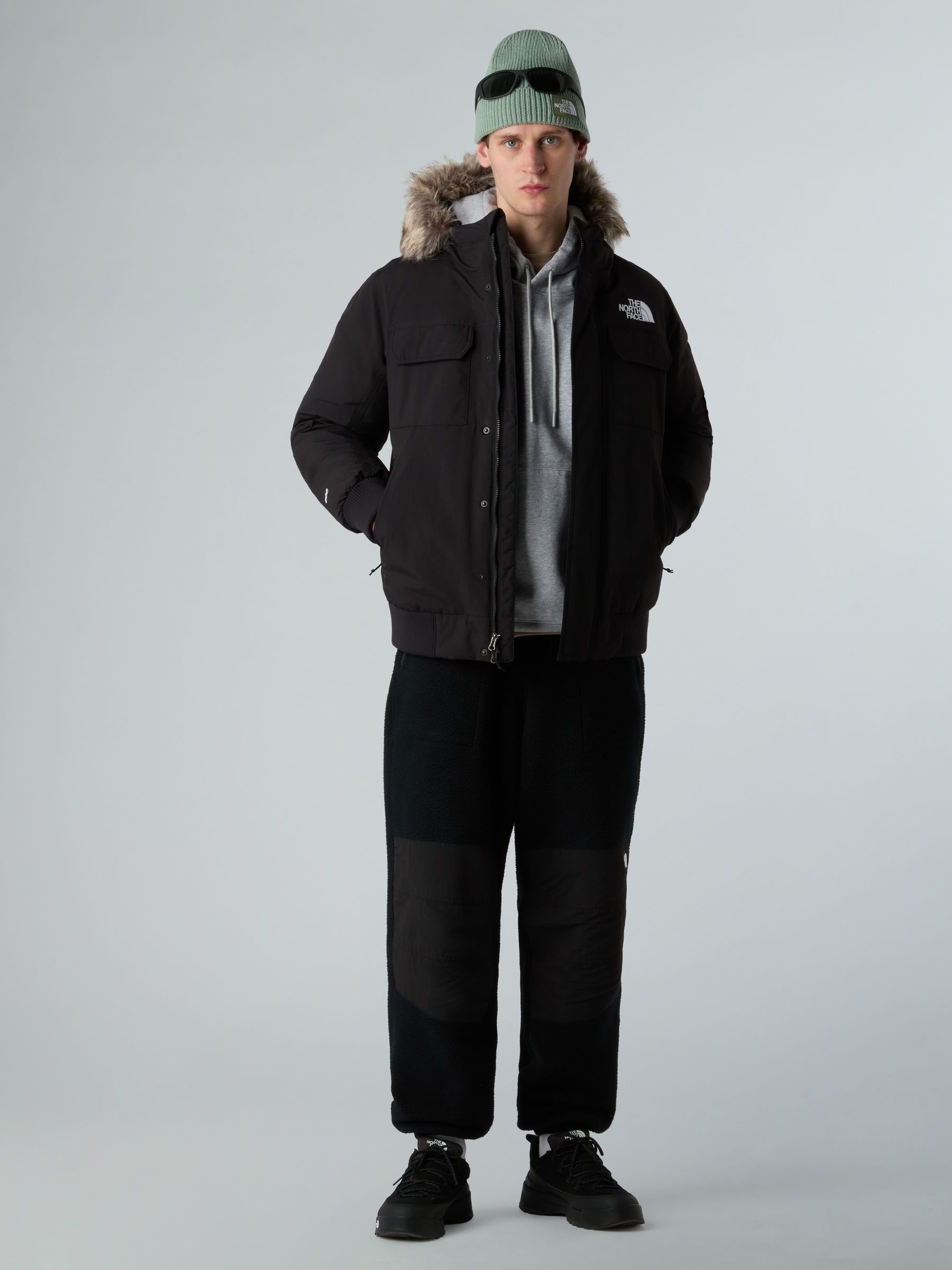 Buy The North Face Black M Mcmurdo Bomber Jacket from the Next UK