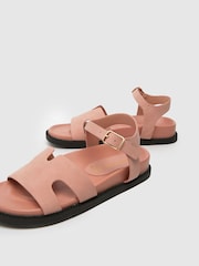 Schuh Tippi Footbed Black Sandals - Image 4 of 4