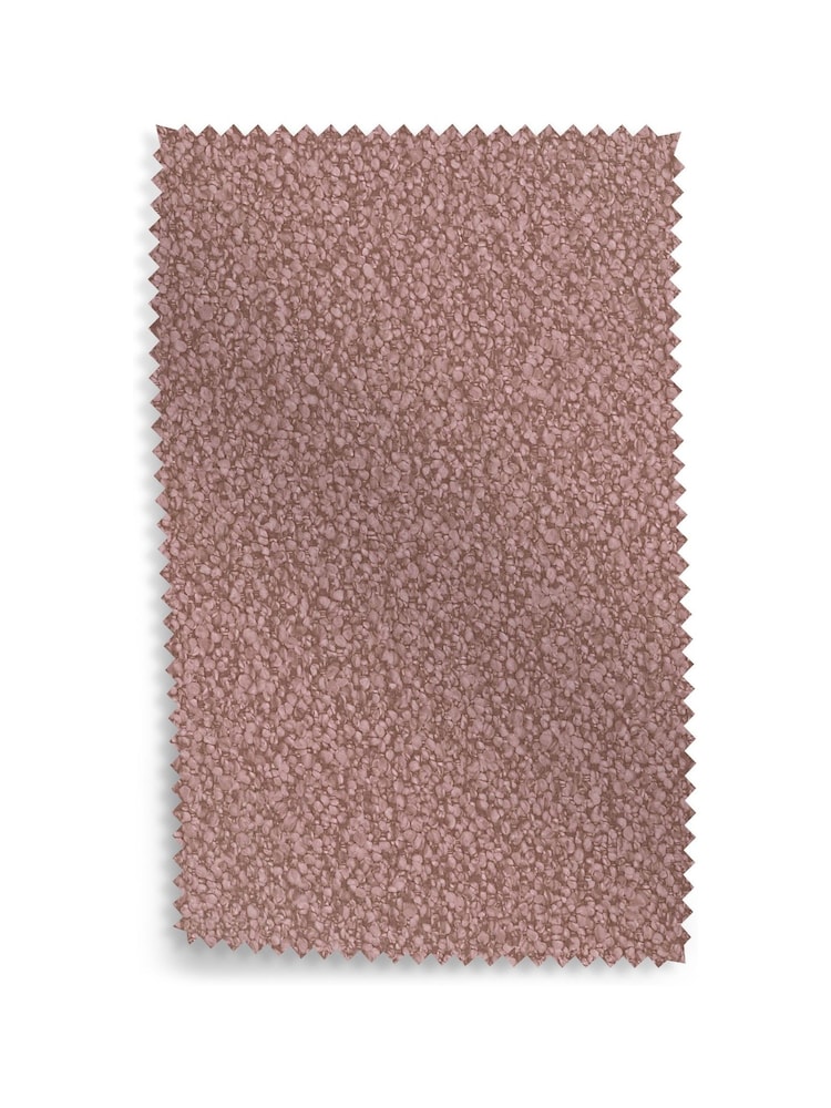 Jasper Conran London Rose Pink Boucle Upholstery Swatch - Image 1 of 1
