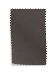 Laura Ashley Pewter Grey Bronington Leather Upholstery Swatch - Image 1 of 1