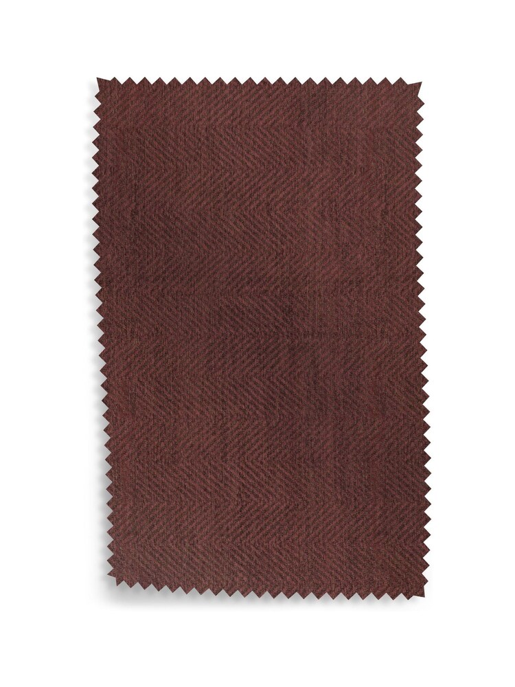 Laura Ashley Red Edwin Chenille Upholstery Swatch - Image 1 of 1
