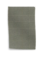 Laura Ashley Olive Green Birchgrove Check Upholstery Swatch - Image 1 of 1